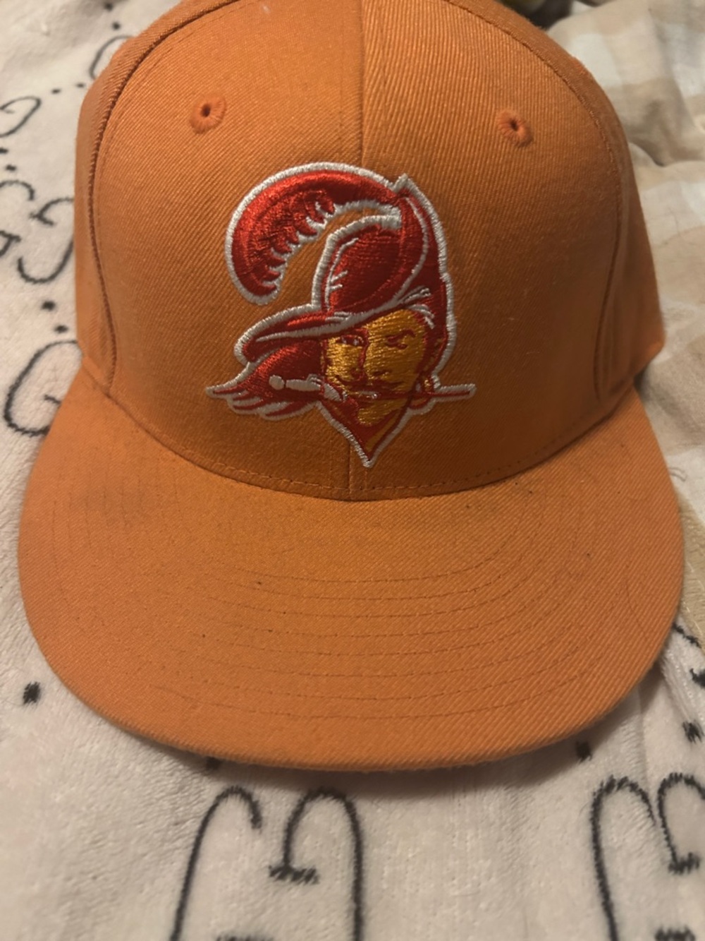 Mitchell & Ness Orange Tampa Bay Buccaneers Throwback Hat